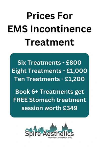 EMS Incontinence Treatment Prices Alcester