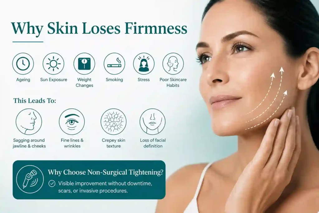 What Makes Skin Lose Firmness and Why Do People Seek Non-Surgical Tightening Alcester?