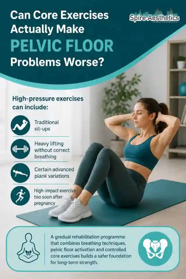 Can Strengthening Your Core Alone Actually Make Pelvic Floor Problems Worse Alcester?